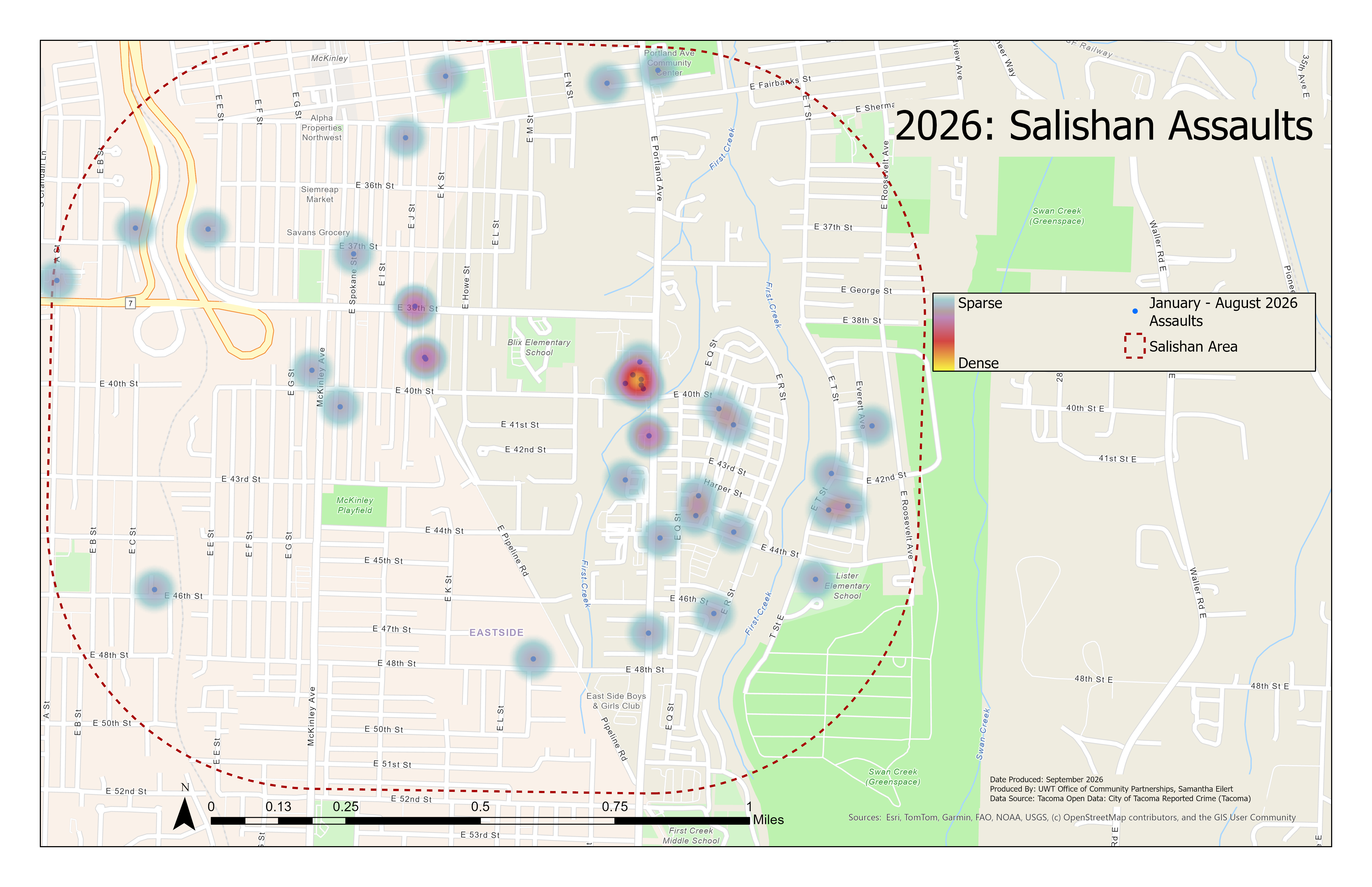 2026 Salishan Assaults (January - August)